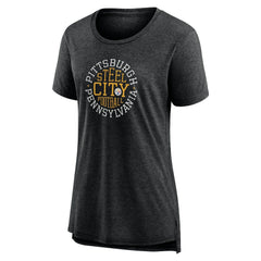 Pittsburgh Steelers Women's Steel City Tri-Blend T-Shirt | NFL Online
