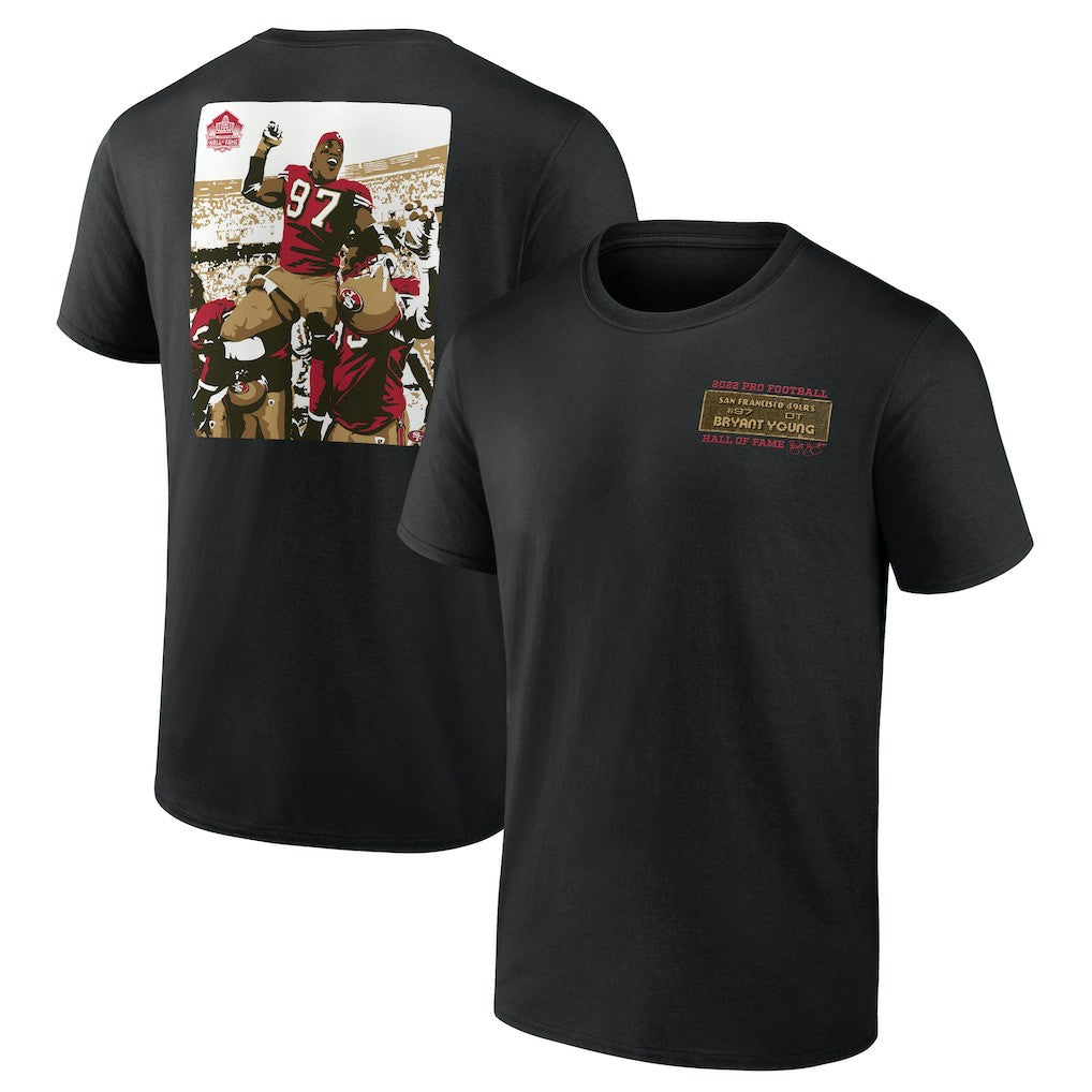 San Francisco 49ers Bryant Young  Hall of Fame T-Shirt | NFL Discount