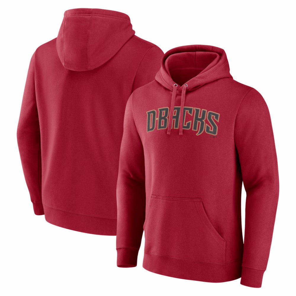 Arizona Diamondbacks Official Wordmark Pullover Hoodie - MLB Hoodies