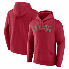 Arizona Diamondbacks Official Wordmark Pullover Hoodie - MLB Hoodies
