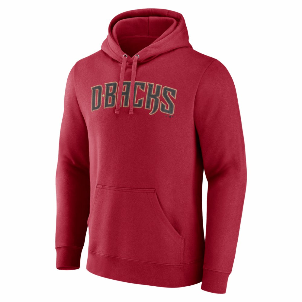 Arizona Diamondbacks Official Wordmark Pullover Hoodie - MLB Hoodies