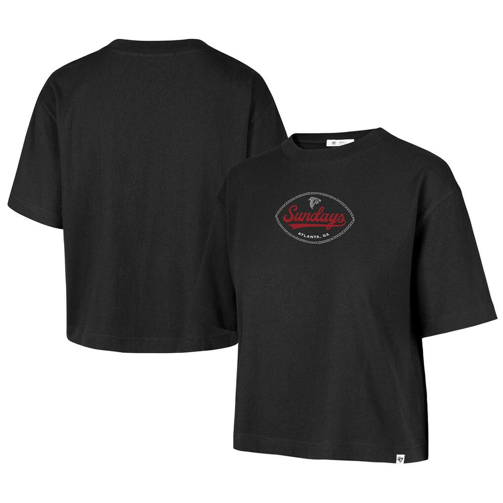 Atlanta Falcons '47 Women's Windthrow Reed City Sundays T-Shirt | NFL Discount