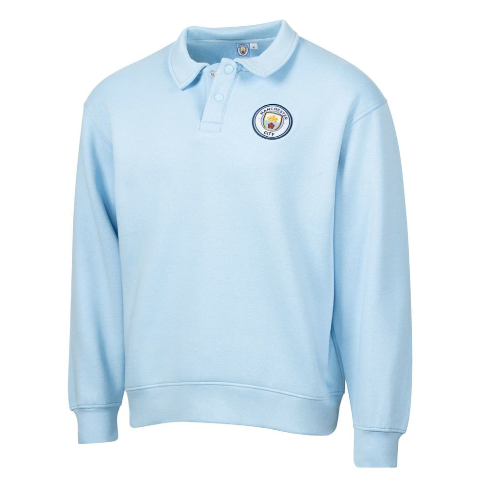 Manchester City Sport Design Sweden Retro Relaxed Fleece Sweatshirt