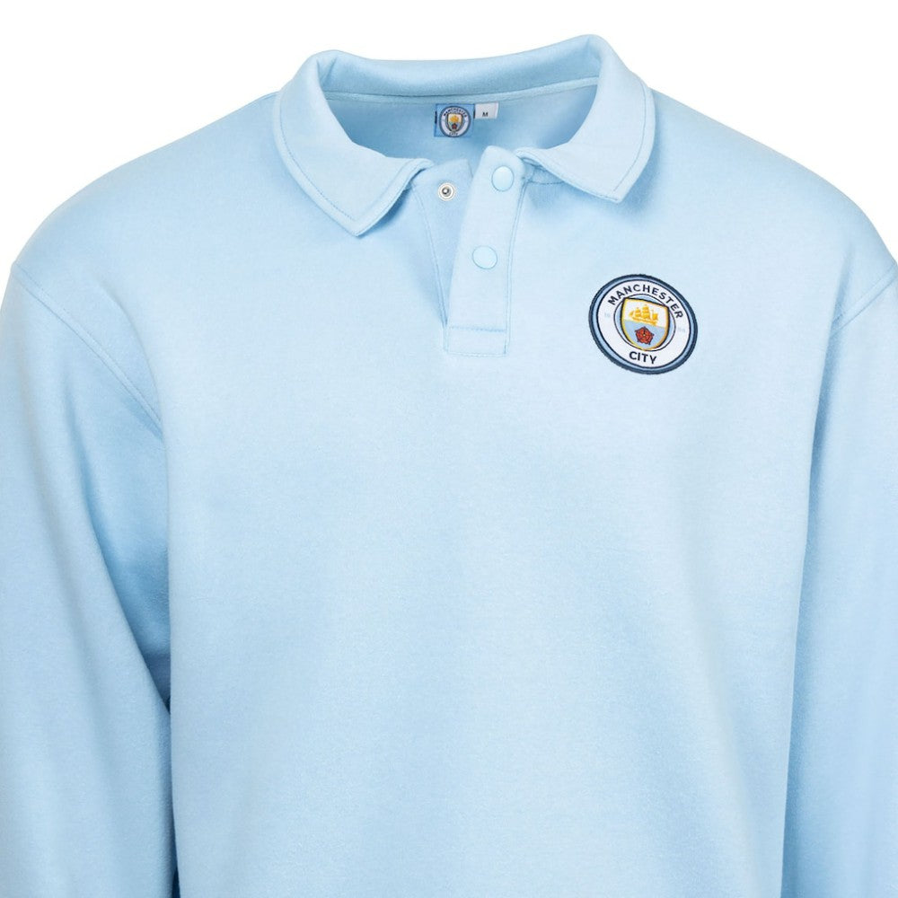 Manchester City Sport Design Sweden Retro Relaxed Fleece Sweatshirt
