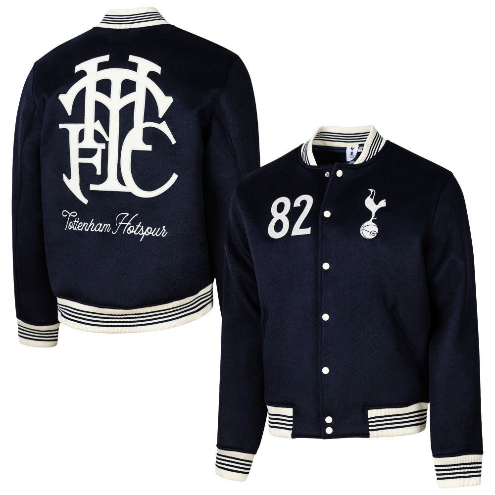 Tottenham Hotspur Sport Design Sweden Free Kick Wool Varsity Jacket