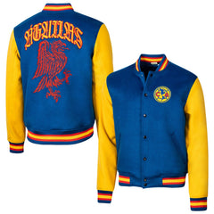 Club America Sport Design Sweden Free Kick Wool Varsity Jacket