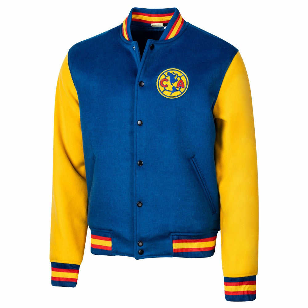 Club America Sport Design Sweden Free Kick Wool Varsity Jacket