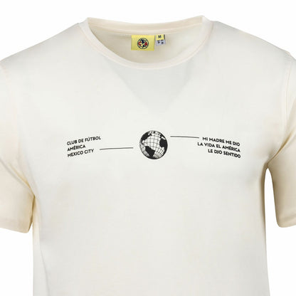 Club America Sport Design Sweden Everyday Relaxed T-Shirt Discount - Cream