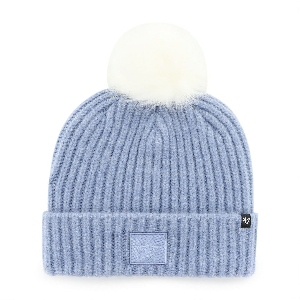 Dallas Cowboys '47 Women's Mellow Cuffed Knit Hat with Pom | NFL Online