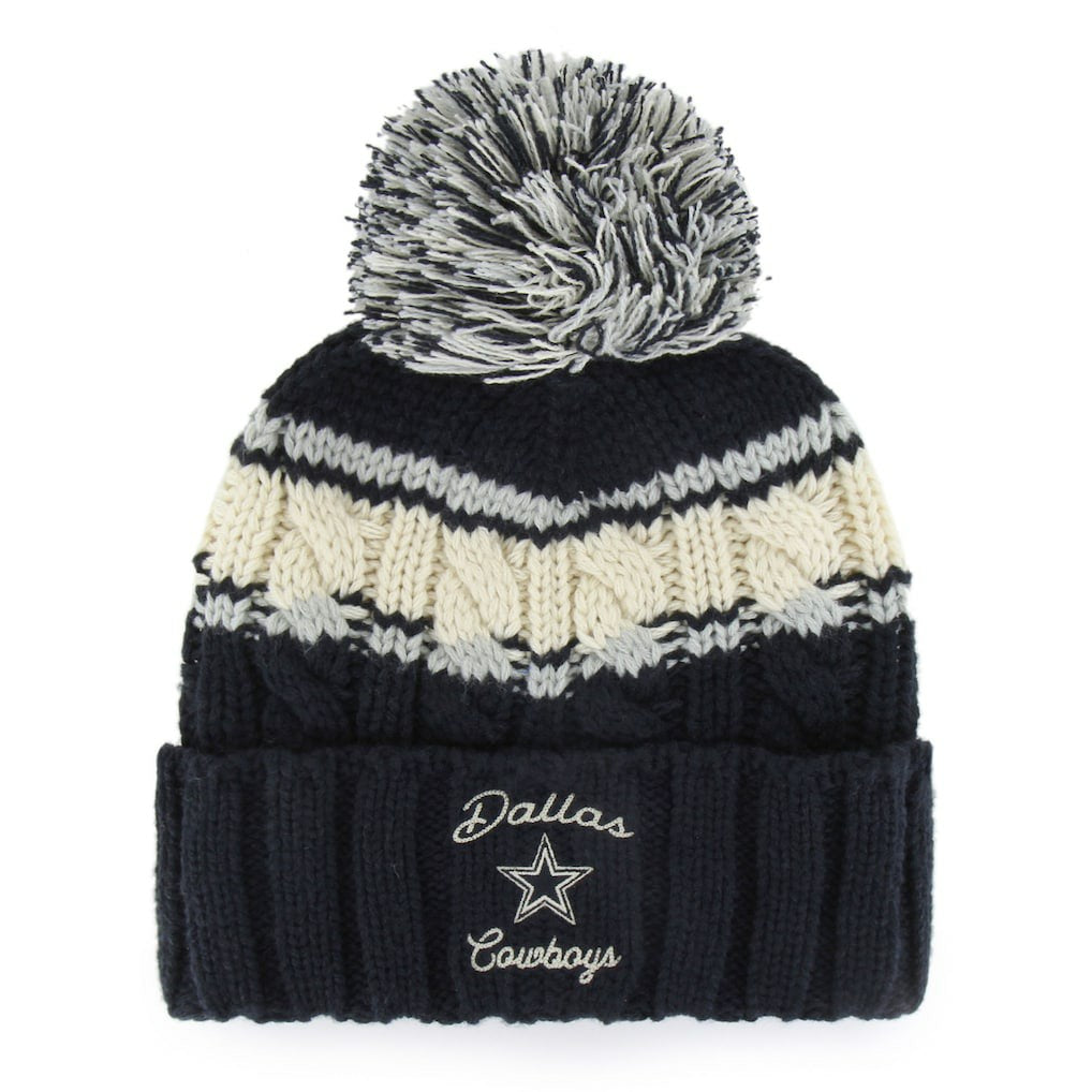 Dallas Cowboys '47 Women's Emma Cuffed Knit Hat with Pom | NFL On sale