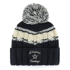 Dallas Cowboys '47 Women's Emma Cuffed Knit Hat with Pom | NFL On sale