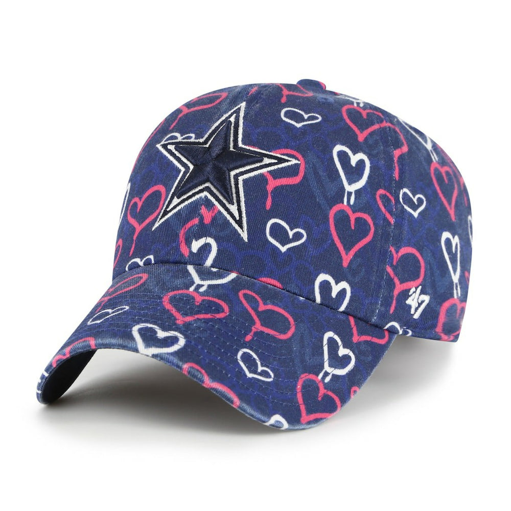 Dallas Cowboys '47 Girls Youth Mural Clean Up Adjustable Hat | NFL New