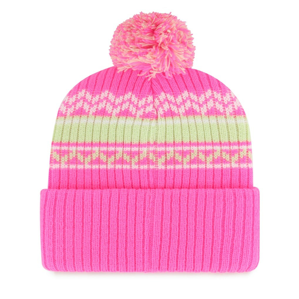 Dallas Cowboys '47 Girls Youth Polar Vortex Cuffed Knit Hat with Pom | NFL Outlet