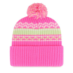 Dallas Cowboys '47 Girls Youth Polar Vortex Cuffed Knit Hat with Pom | NFL Outlet