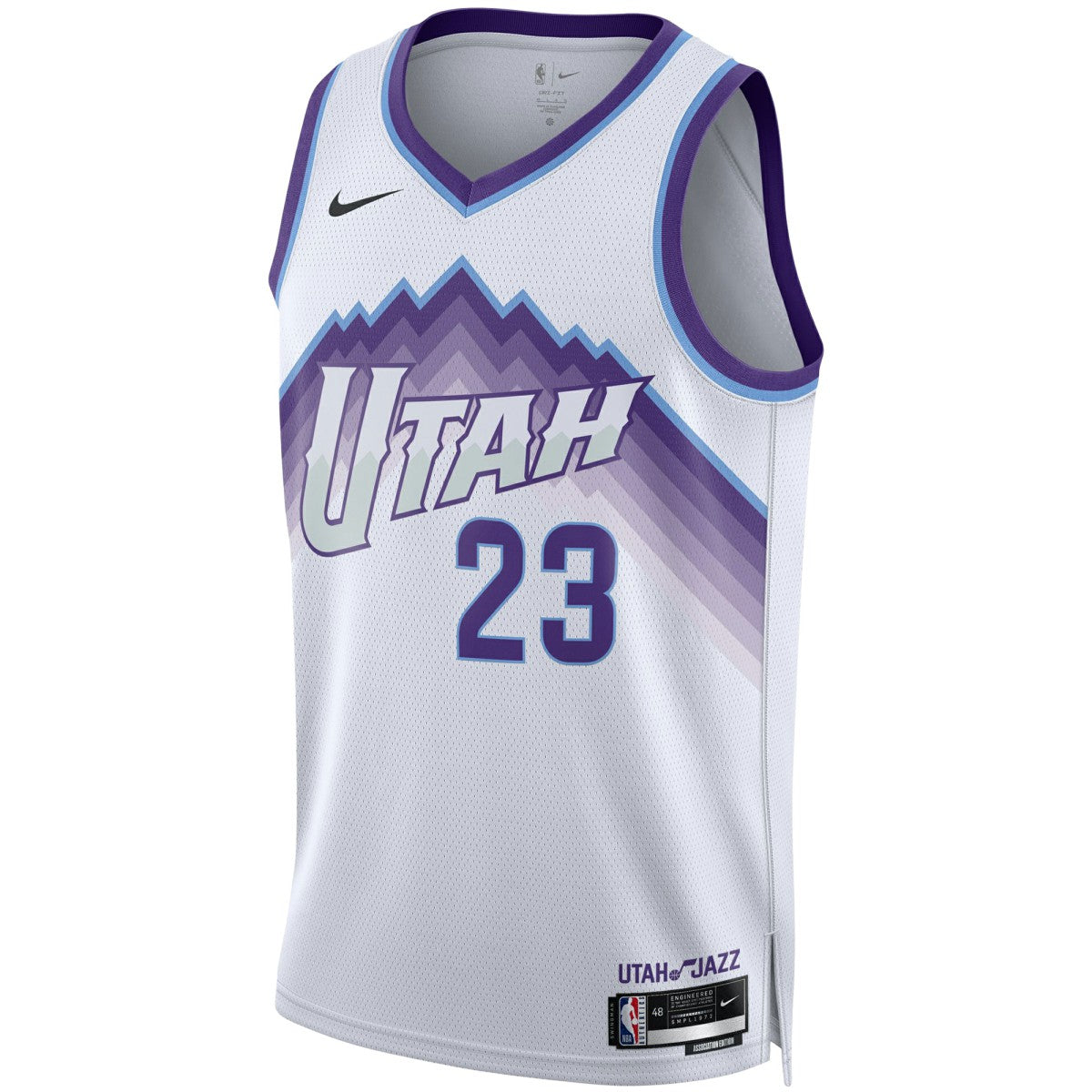 White Lauri Markkanen Utah Jazz Unisex Swingman Jersey | NBA
