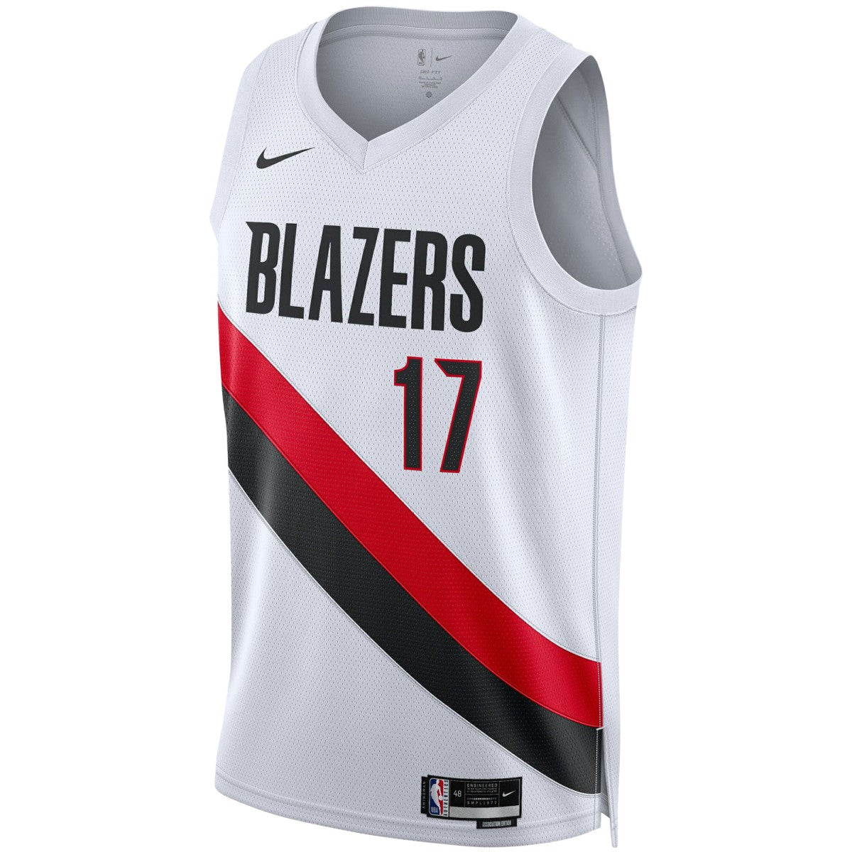 White Shaedon Sharpe Portland Trail Blazers Unisex Swingman Player Jersey | NBA