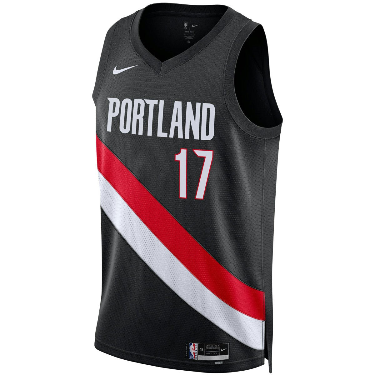 Black Shaedon Sharpe Portland Trail Blazers Unisex Swingman Jersey | NBA
