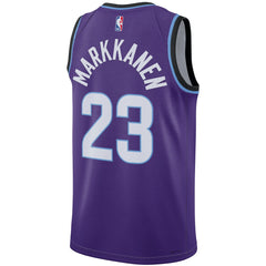 Purple Lauri Markkanen Utah Jazz Unisex Swingman Jersey | NBA