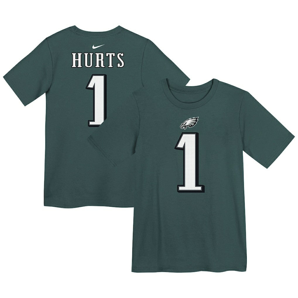 Philadelphia Eagles Jalen Hurts  Preschool Player Name & Number T-Shirt | NFL Online