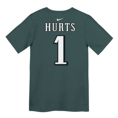Philadelphia Eagles Jalen Hurts  Preschool Player Name & Number T-Shirt | NFL Online