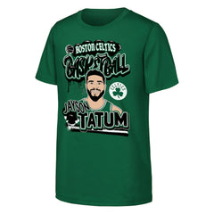 Kelly Green Jayson Tatum Boston Celtics Outerstuff Youth Baller T-Shirt | NBA