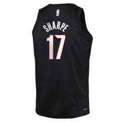 Black Shaedon Sharpe Portland Trail Blazers Youth Icon Edition Swingman Jersey | NBA
