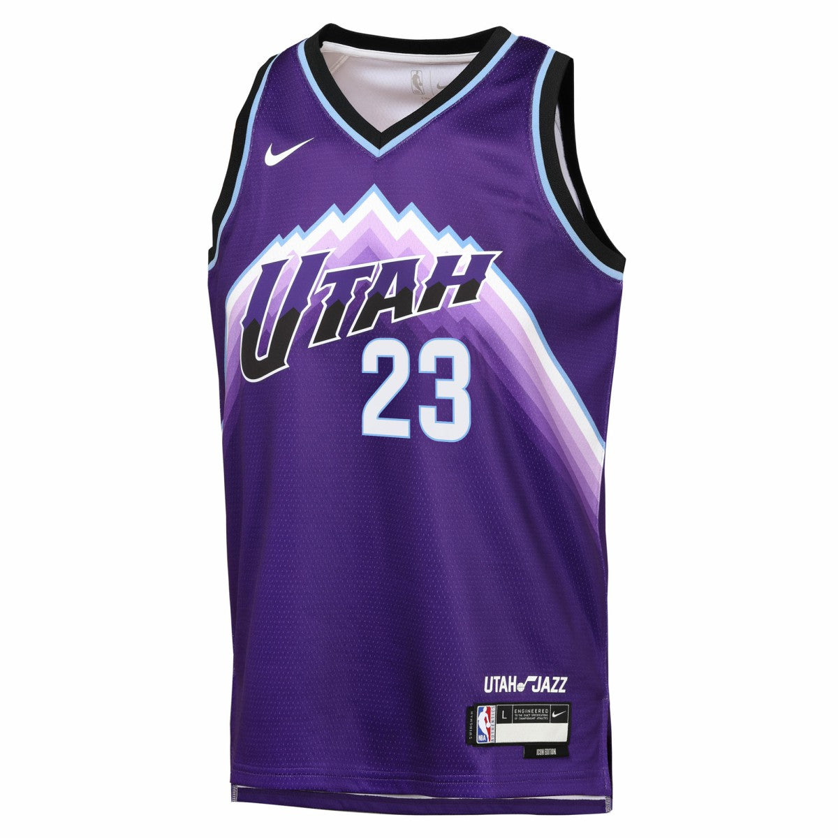 Purple Lauri Markkanen Utah Jazz Youth Icon Edition Swingman Jersey | NBA