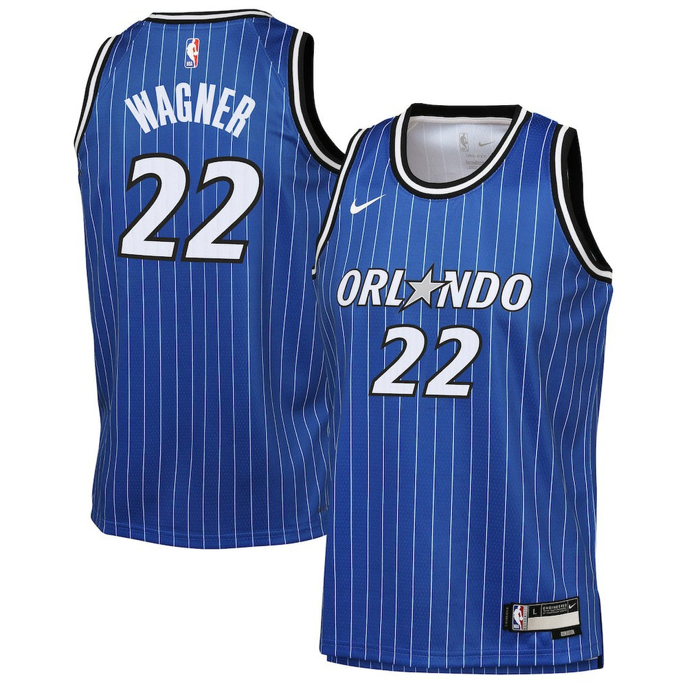 Blue Franz Wagner Orlando Magic Youth Icon Edition Swingman Jersey | NBA