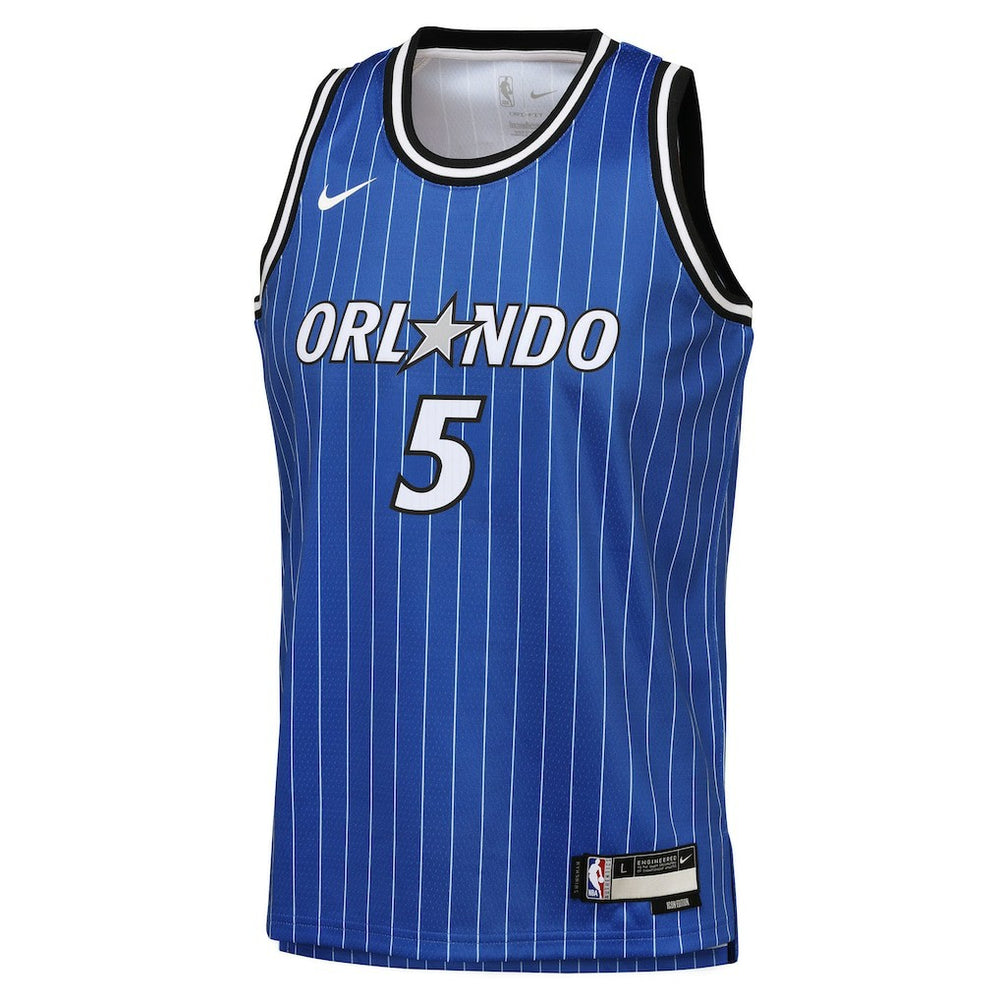 Blue Paolo Banchero Orlando Magic Youth Icon Edition Swingman Jersey | NBA