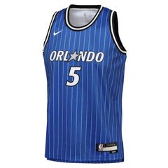 Blue Paolo Banchero Orlando Magic Youth Icon Edition Swingman Jersey | NBA
