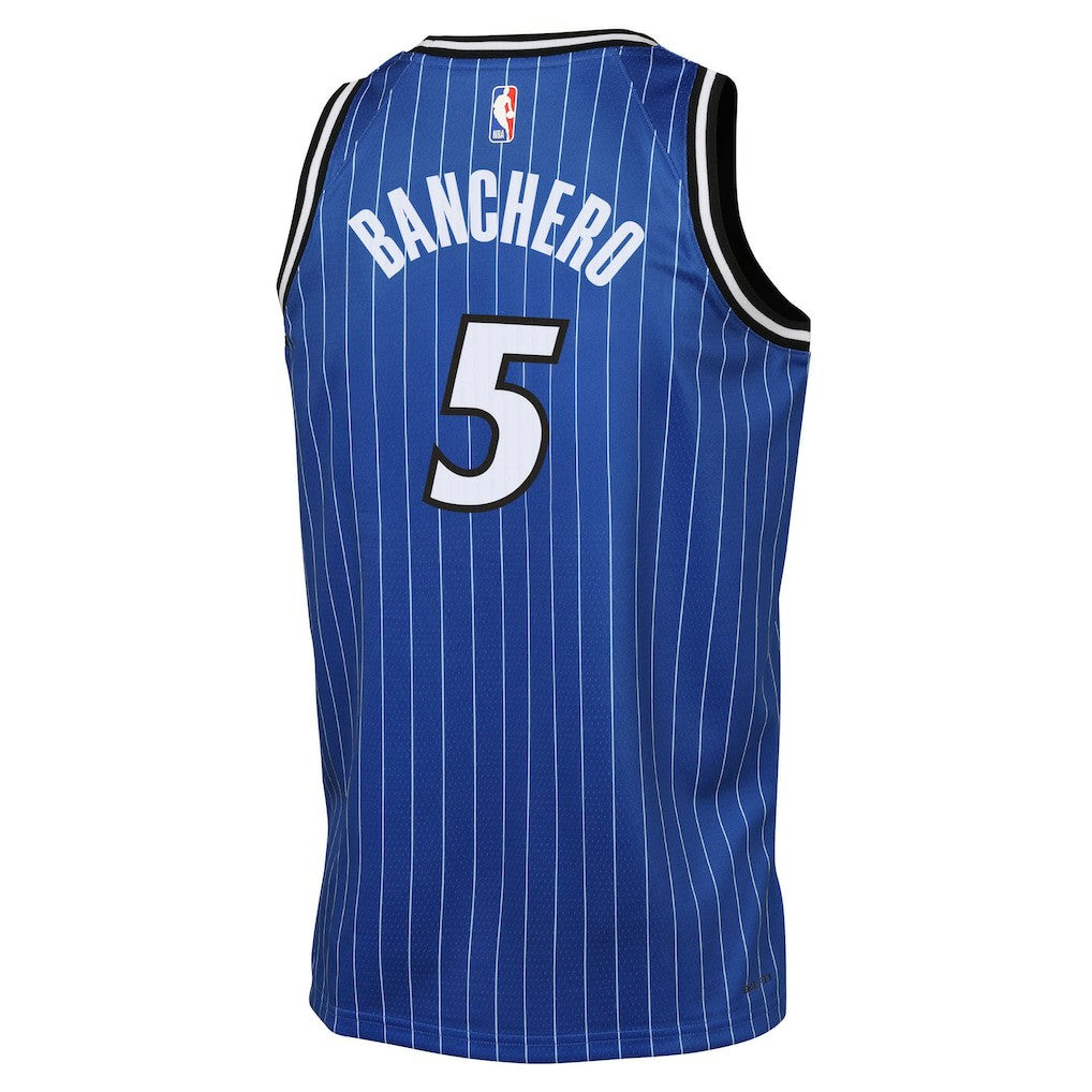 Blue Paolo Banchero Orlando Magic Youth Icon Edition Swingman Jersey | NBA