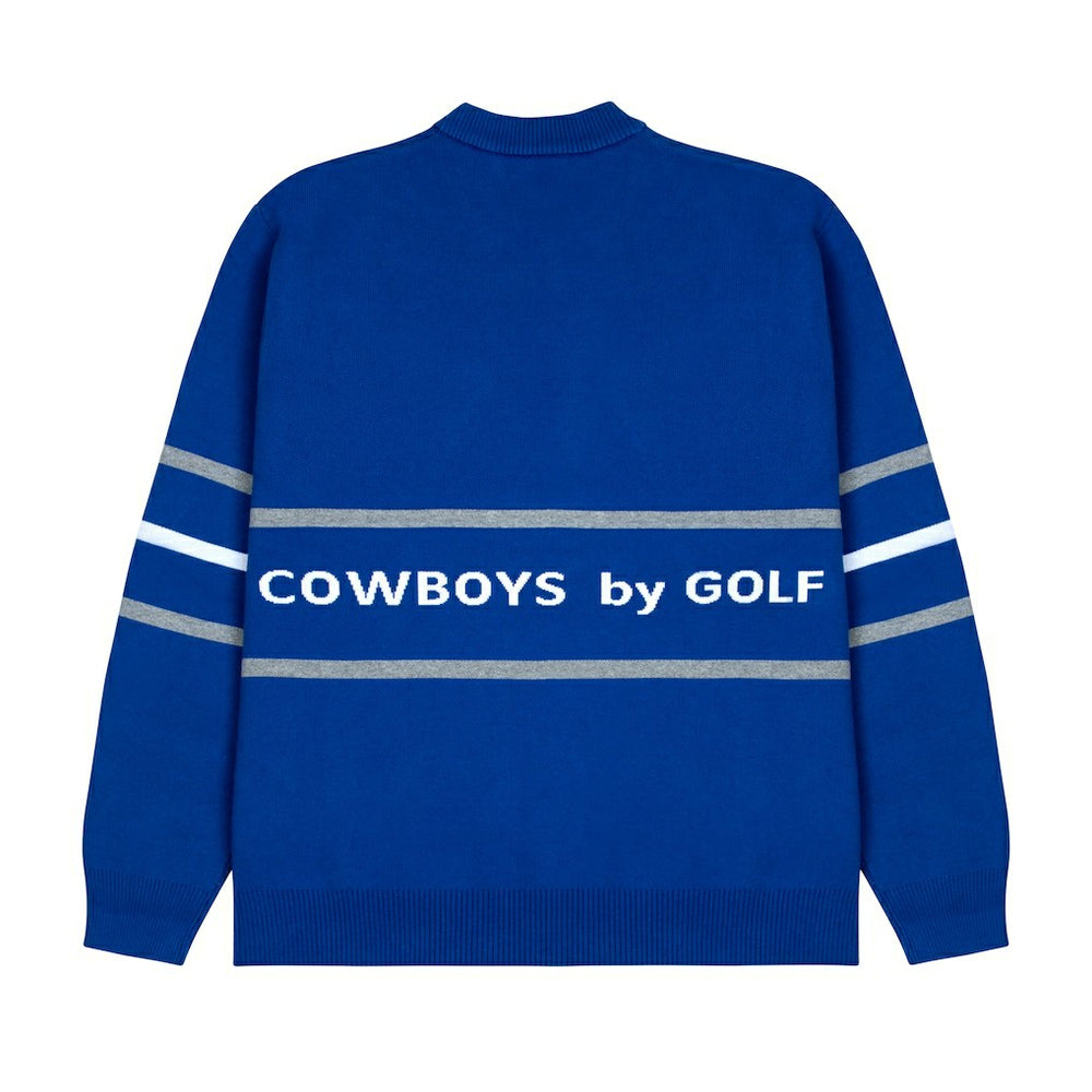 Dallas Cowboys GOLF WANG Jacquard Pullover Sweater | NFL Online