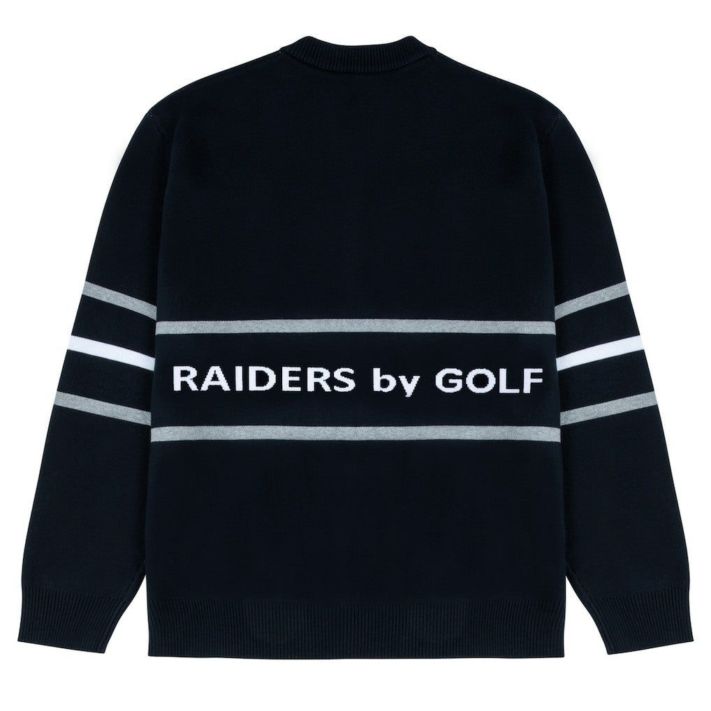Las Vegas Raiders GOLF WANG Jacquard Pullover Sweater | NFL Sale