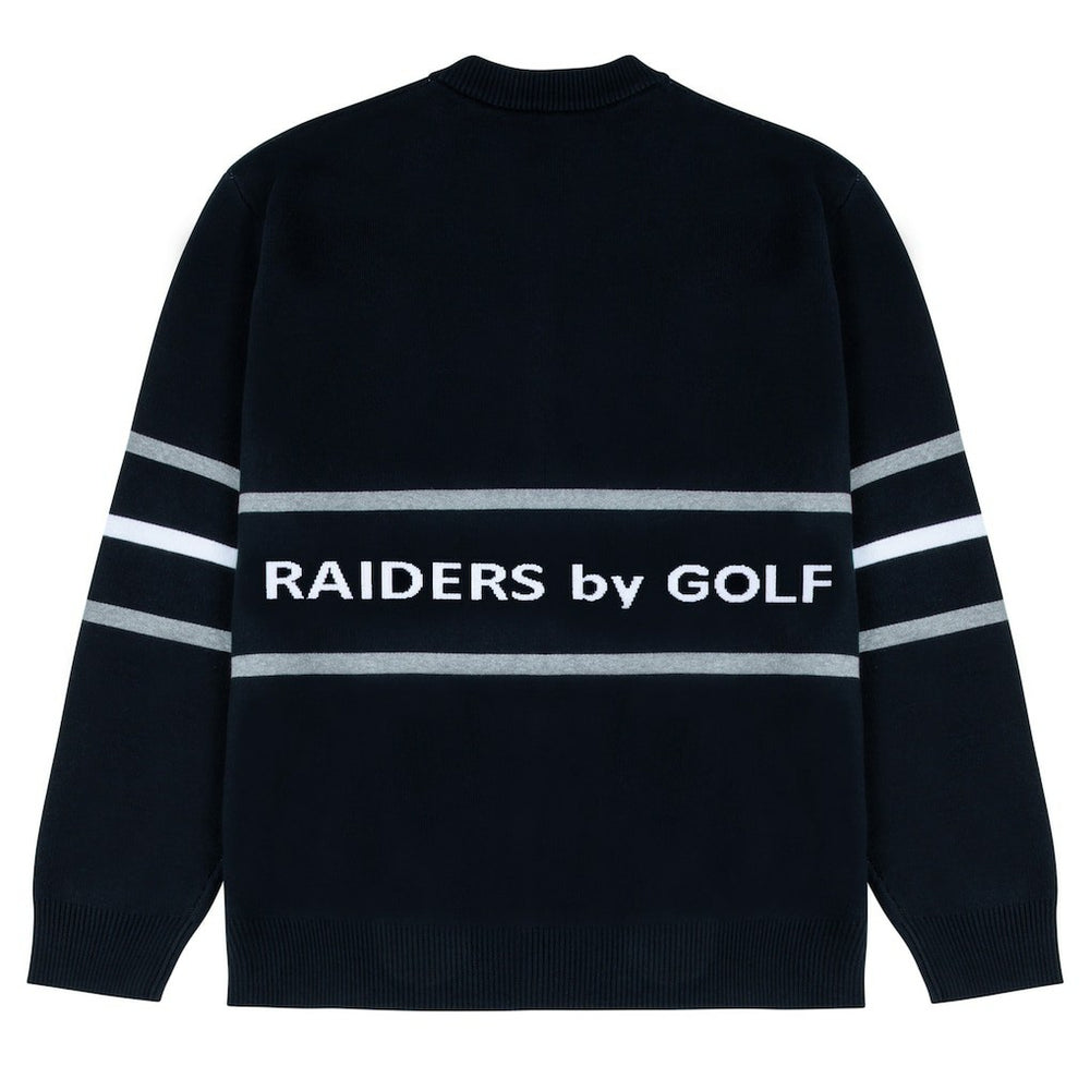 Las Vegas Raiders GOLF WANG Jacquard Pullover Sweater | NFL Sale