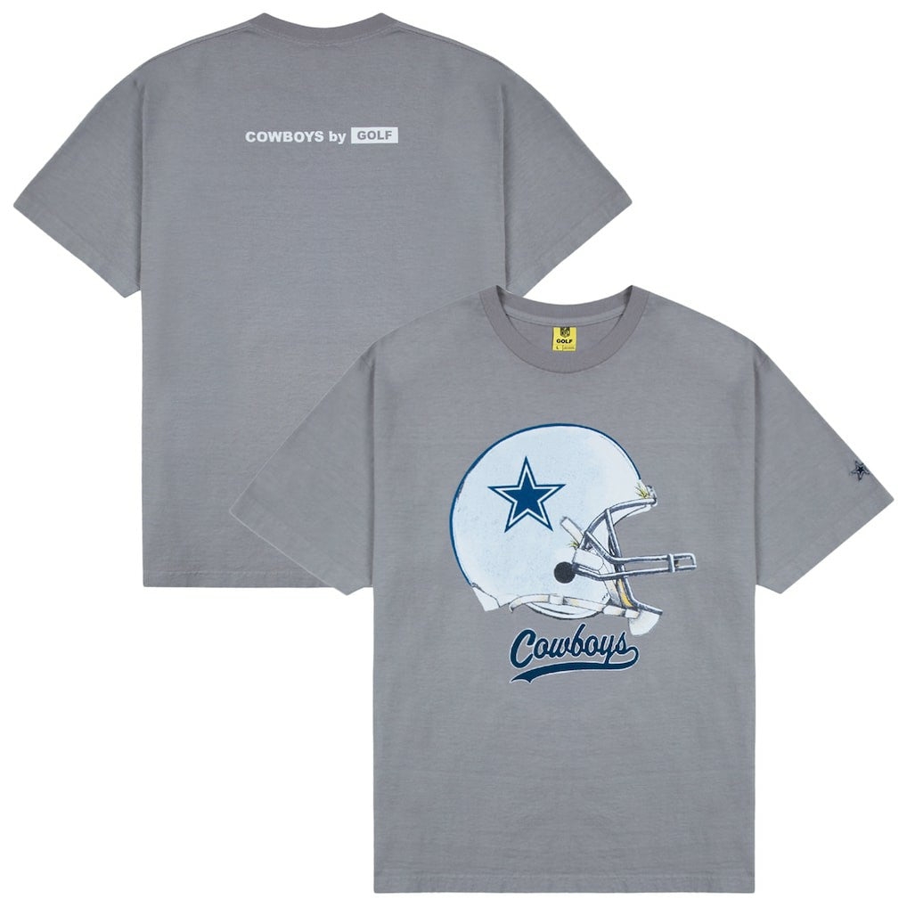 Dallas Cowboys GOLF WANG Helmet T-Shirt | NFL Hot
