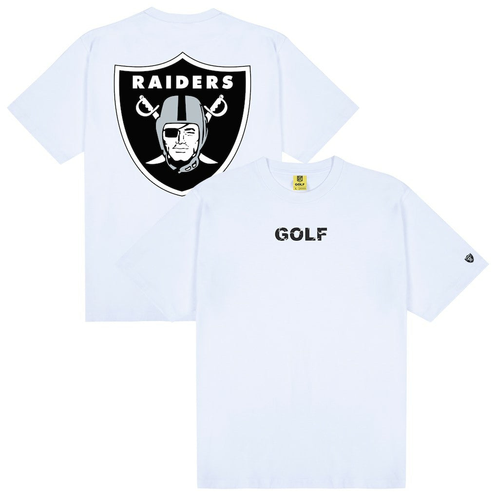 Las Vegas Raiders GOLF WANG Motto T-Shirt | NFL US