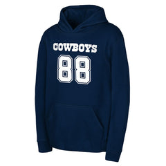 Dallas Cowboys CeeDee Lamb  Outerstuff Mainliner Player Name & Number Hoodie | NFL New