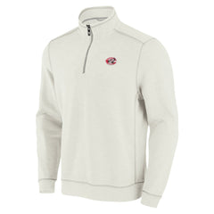 Cincinnati Reds Tommy Bahama Sport Tobago Bay Tri-Blend Half-Zip Sweatshirt - MLB Sweatshirts