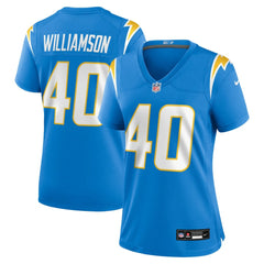 Los Angeles Chargers Kendall Williamson  Women's Team Game Jersey | NFL Near me