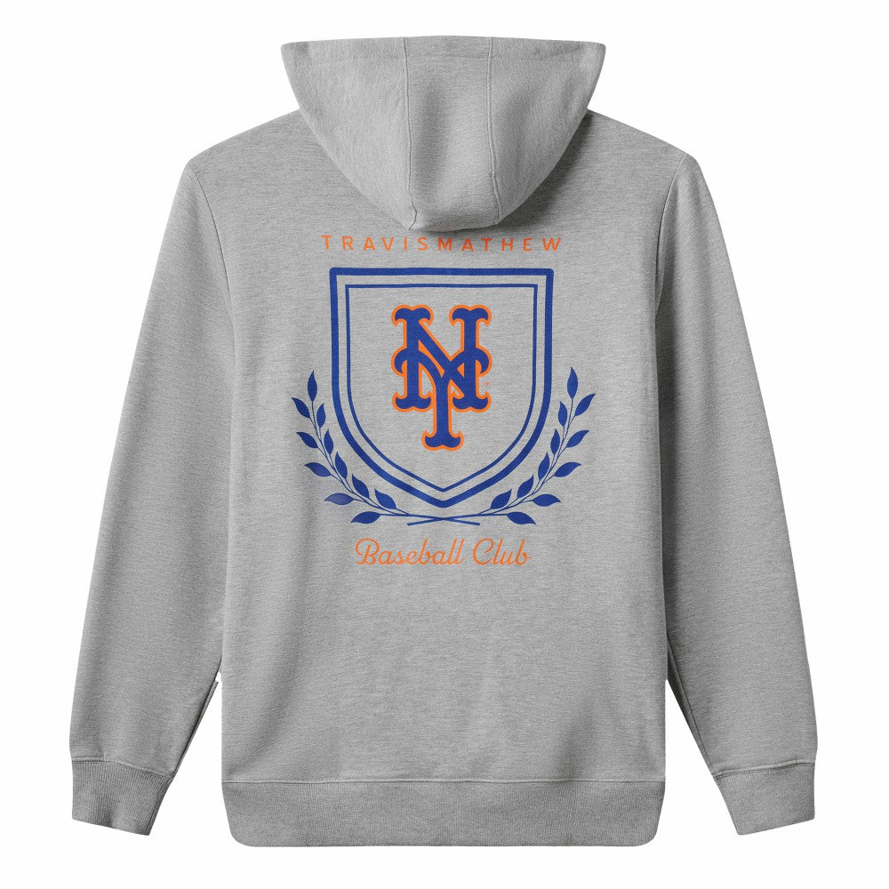 New York Mets TravisMathew Fleece Stadium Hoodie - MLB Hoodies
