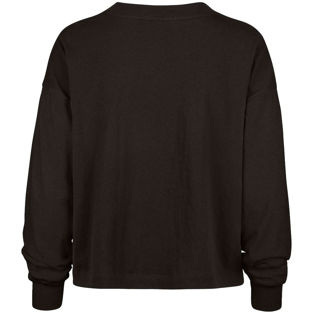 Cleveland Browns '47 Women's Muse Sydney Long Sleeve Cropped T-Shirt | NFL Hot