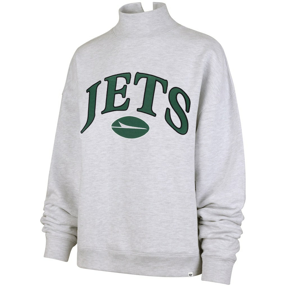 New York Jets '47 Women's Vantage Mock Neck Pullover Sweatshirt | NFL Hot