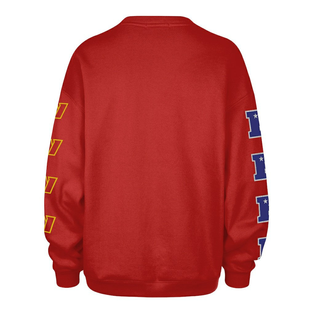 Washington Commanders '47 Women's Go Big Oversized Pullover Sweatshirt | NFL New