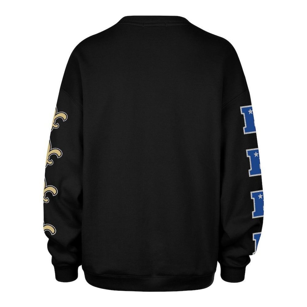 New Orleans Saints '47 Women's Go Big Oversized Pullover Sweatshirt | NFL Sale