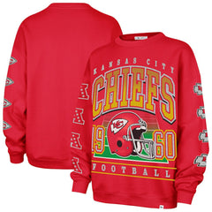 Kansas City Chiefs '47 Women's Go Big Oversized Pullover Sweatshirt | NFL Discount