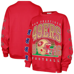 San Francisco 49ers '47 Women's Go Big Oversized Pullover Sweatshirt | NFL New