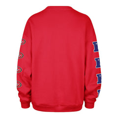 San Francisco 49ers '47 Women's Go Big Oversized Pullover Sweatshirt | NFL New