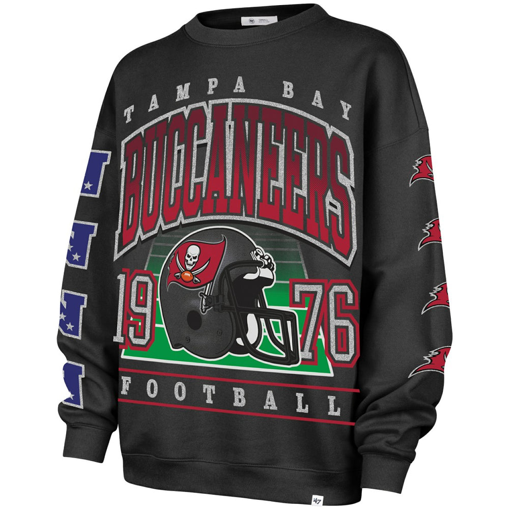 Tampa Bay Buccaneers '47 Women's Go Big Oversized Pullover Sweatshirt | NFL Near me