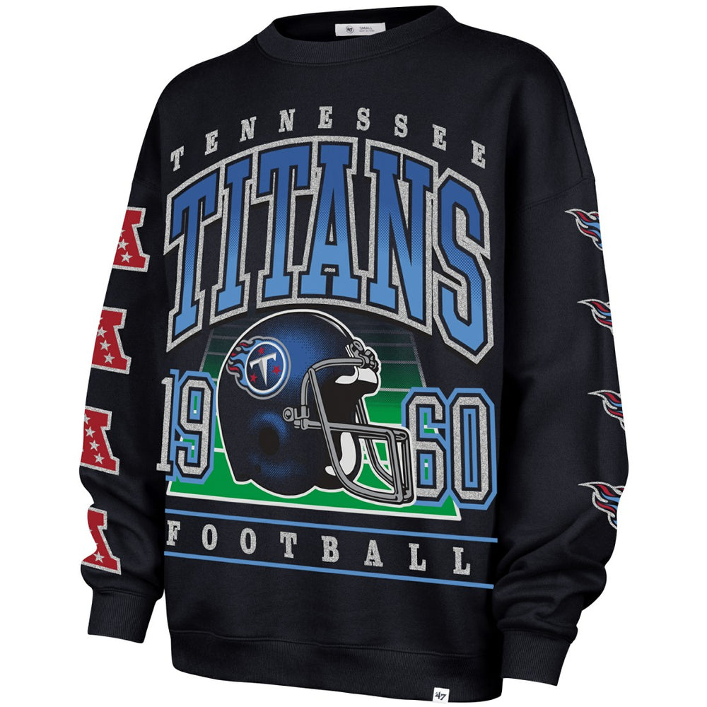 Tennessee Titans '47 Women's Go Big Oversized Pullover Sweatshirt | NFL On sale