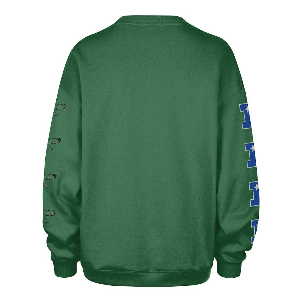 Philadelphia Eagles '47 Women's Go Big Oversized Pullover Sweatshirt | NFL On sale